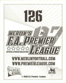 2006-07 Merlin F.A. Premier League 2007 #126 Jimmy Floyd Hasselbaink Back