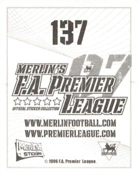 2006-07 Merlin F.A. Premier League 2007 #137 Wayne Bridge Back