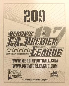 2006-07 Merlin F.A. Premier League 2007 #209 Steve Finnan Back