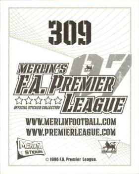 2006-07 Merlin F.A. Premier League 2007 #309 Andrew Davies Back
