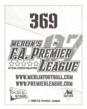 2006-07 Merlin F.A. Premier League 2007 #369 Andy Cole Back