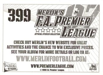 2006-07 Merlin F.A. Premier League 2007 #399 Team Back