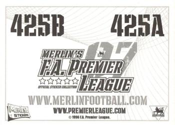 2006-07 Merlin F.A. Premier League 2007 #425 Kit Back