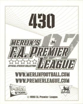2006-07 Merlin F.A. Premier League 2007 #430 Lee Young-Pyo Back