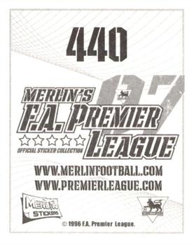 2006-07 Merlin F.A. Premier League 2007 #440 Jermaine Jenas Back