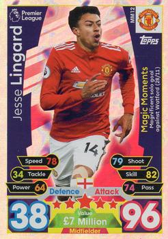 2017-18 Topps Match Attax Premier League Extra - Magic Moments #MM12 Jesse Lingard Front