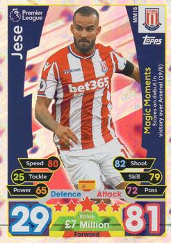 2017-18 Topps Match Attax Premier League Extra - Magic Moments #MM15 Jese Front