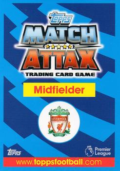 2017-18 Topps Match Attax Premier League Extra - Man of the Match #MA20 Sadio Mane Back