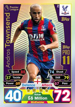 2017-18 Topps Match Attax Premier League Extra - Pro 11 #P8 Andros Townsend Front