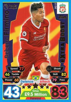 2017-18 Topps Match Attax Premier League Extra - Extra Boost #UC17 Roberto Firmino Front