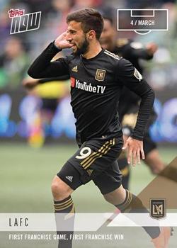 2018 Topps Now MLS #2 LAFC Front