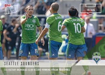 2018 Topps Now MLS #71 Seattle Sounders Front