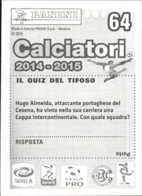 2014-15 Panini Calciatori Stickers #64 Gabriele Perico Back