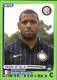 2014-15 Panini Calciatori Stickers #226 Yann M'Vila Front