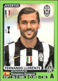 2014-15 Panini Calciatori Stickers #258 Fernando Llorente Front