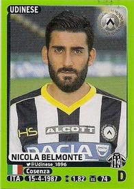 2014-15 Panini Calciatori Stickers #508 Nicola Belmonte Front