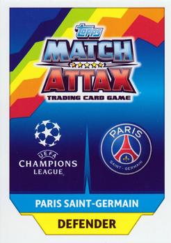 2017-18 Topps Match Attax UEFA Champions League - Club Heroes #CH14 Thiago Silva Back