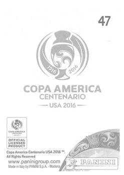 2016 Panini Copa America Centenario Stickers #47 Helibelton Palacios Back