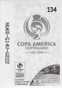 2016 Panini Copa America Centenario Stickers #134 Ecuador Logo Back