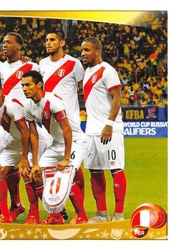 2016 Panini Copa America Centenario Stickers #184 Peru Team Front