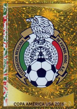 2016 Panini Copa America Centenario Stickers #206 Mexico Logo Front