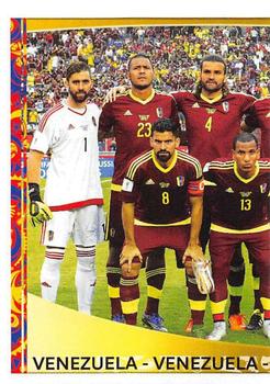 2016 Panini Copa America Centenario Stickers #279 Venezuela Team Front