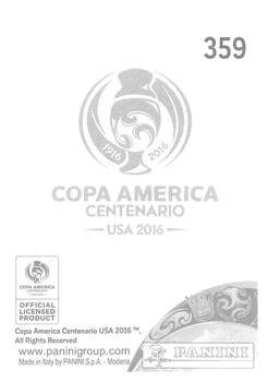 2016 Panini Copa America Centenario Stickers #359 Harold Cummings Back