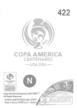 2016 Panini Copa America Centenario Stickers #422 Luis Henriquez Back