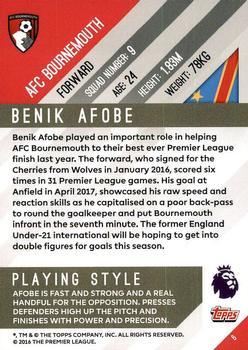 2017-18 Topps Premier Gold - Red #6 Benik Afobe Back