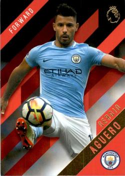 2017-18 Topps Premier Gold - Red #83 Sergio Aguero Front