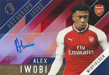 2017-18 Topps Premier Gold - Autographs Red #NNO Alex Iwobi Front