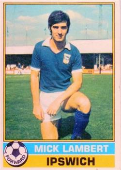 1977-78 Topps Footballer English (Red Backs) #9 Mick Lambert Front