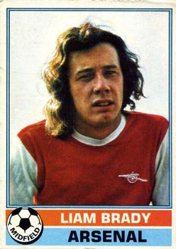 1977-78 Topps Footballer English (Red Backs) #15 Liam Brady Front