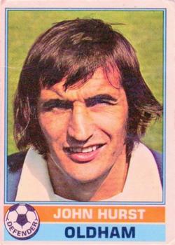 1977-78 Topps Footballer English (Red Backs) #74 John Hurst Front