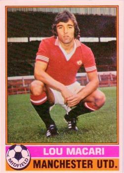 1977-78 Topps Footballer English (Red Backs) #128 Lou Macari Front