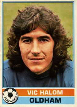 1977-78 Topps Footballer English (Red Backs) #144 Vic Halom Front