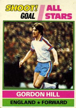1977-78 Topps Footballer English (Red Backs) #238 Gordon Hill Front