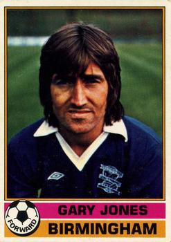 1977-78 Topps Footballer English (Red Backs) #323 Gary Jones Front