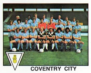 1979-80 Panini Football 80 (UK) #87 Coventry City Team Photo Front