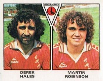 1979-80 Panini Football 80 (UK) #421 Derek Hales / Martin Robinson Front