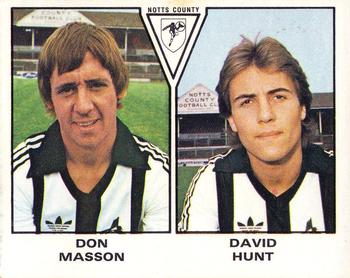 1979-80 Panini Football 80 (UK) #455 Don Masson / David Hunt Front