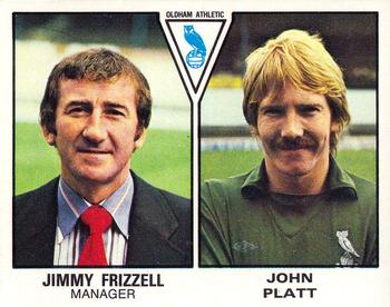 1979-80 Panini Football 80 (UK) #458 Jimmy Frizzell / John Platt Front