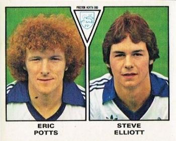 1979-80 Panini Football 80 (UK) #475 Eric Potts / Steve Elliott Front