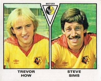 1979-80 Panini Football 80 (UK) #501 Trevor How / Steve Sims Front