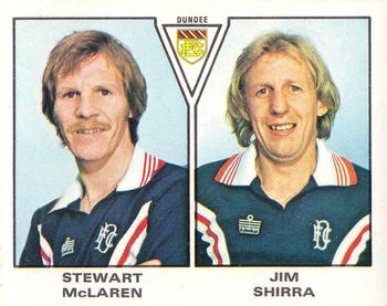 1979-80 Panini Football 80 (UK) #538 Stewart MacLaren / Jim Shirra Front