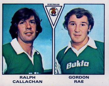 1979-80 Panini Football 80 (UK) #551 Ralph Callachan / Gordon Rae Front