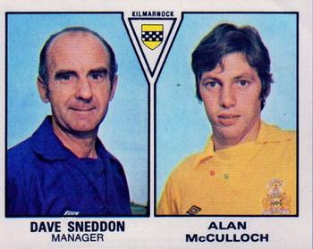 1979-80 Panini Football 80 (UK) #553 Dave Sneddon / Alan McCulloch Front