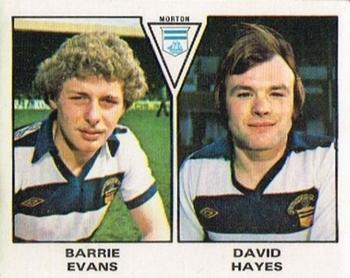 1979-80 Panini Football 80 (UK) #560 Barrie Evans / David Hayes Front