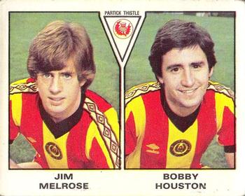 1979-80 Panini Football 80 (UK) #570 Jim Melrose / Bobby Houston Front