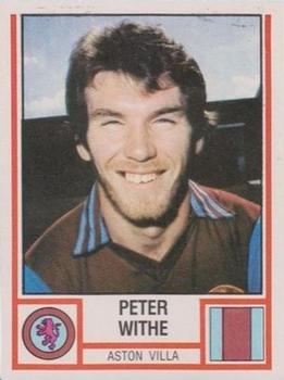 1980-81 Panini Football (UK) #32 Peter Withe Front